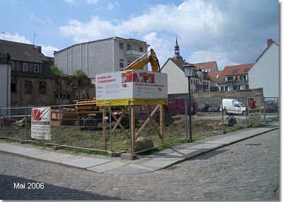 Neubau von 6 Stadth&auml;usern Filterstra&szlig;e Ecke Papenstra&szlig;e in Stralsund