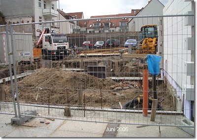 Neubau von 6 Stadthäusern Filterstraße Ecke Papenstraße in Stralsund