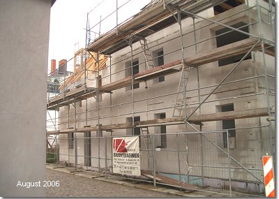 Neubau von 6 Stadthäusern Filterstraße Ecke Papenstraße in Stralsund