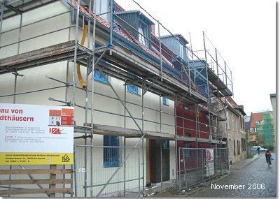 Neubau von 6 Stadthäusern Filterstraße Ecke Papenstraße in Stralsund