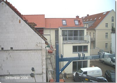 Neubau von 6 Stadth&auml;usern Filterstra&szlig;e Ecke Papenstra&szlig;e in Stralsund