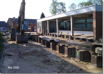Bau eines Sandfangs fr die Klranlage Itzehoe