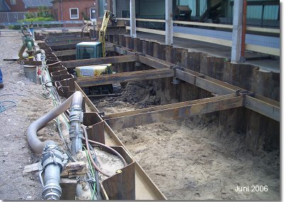 Bau eines Sandfangs fr die Klranlage Itzehoe