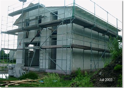 Neubau eines Einfamilienhauses in Pütte