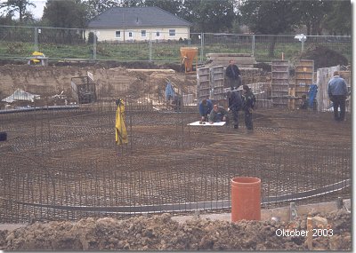 Neubau Trinkwasserbeh�lter Schlagtow