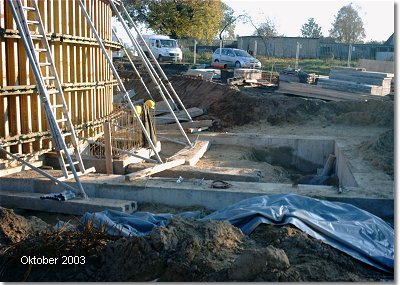 Neubau Trinkwasserbeh�lter Schlagtow