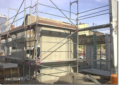 Neubau Verwaltungsgeb�ude der 