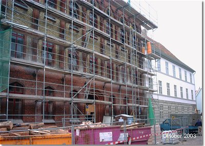 Sanierung Kloster St. Annen in der Schillstra�e in Stralsund