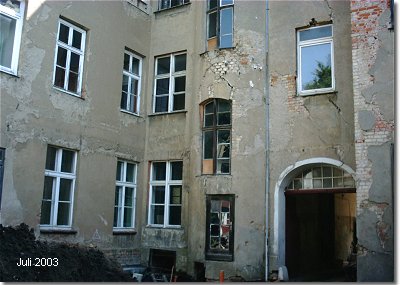 Sanierung Mönchstraße 18/18a in Stralsund