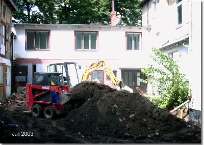 Sanierung M�nchstra�e 18/18a in Stralsund