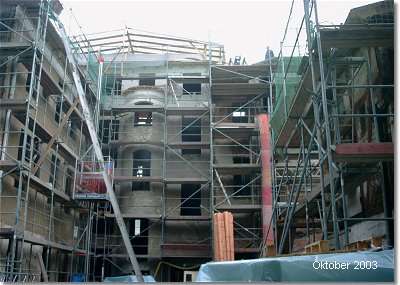 Sanierung M�nchstra�e 18/18a in Stralsund