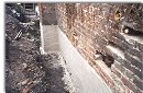 Sanierung Teilst�ck der Stadtmauer Stralsund