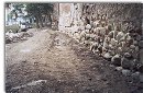 Sanierung Teilst�ck der Stadtmauer Stralsund