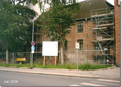 Sanierung Teilst�ck der Stadtmauer Stralsund